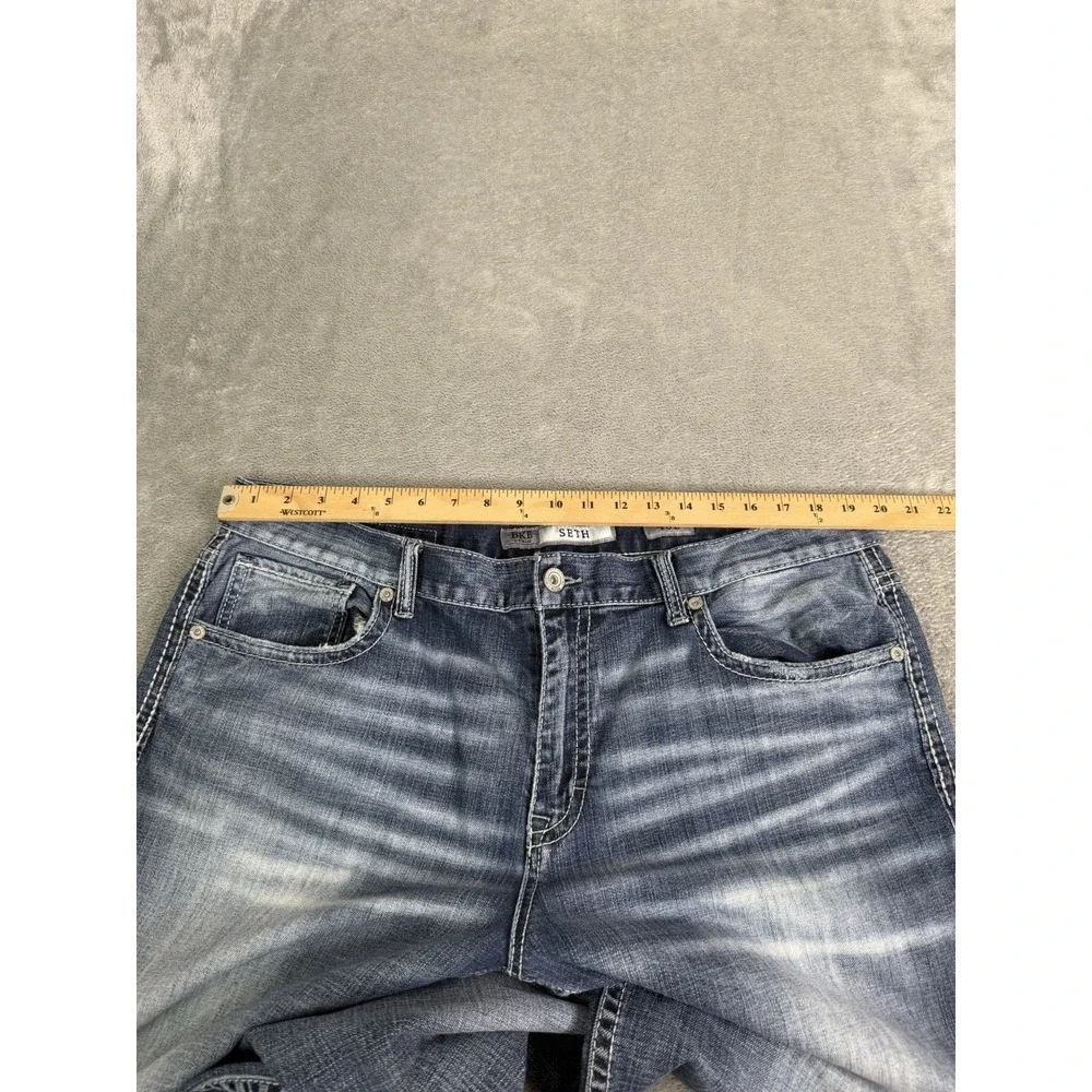Buckle BKE Steve Straight Jeans Men's Size 40X32 Blue